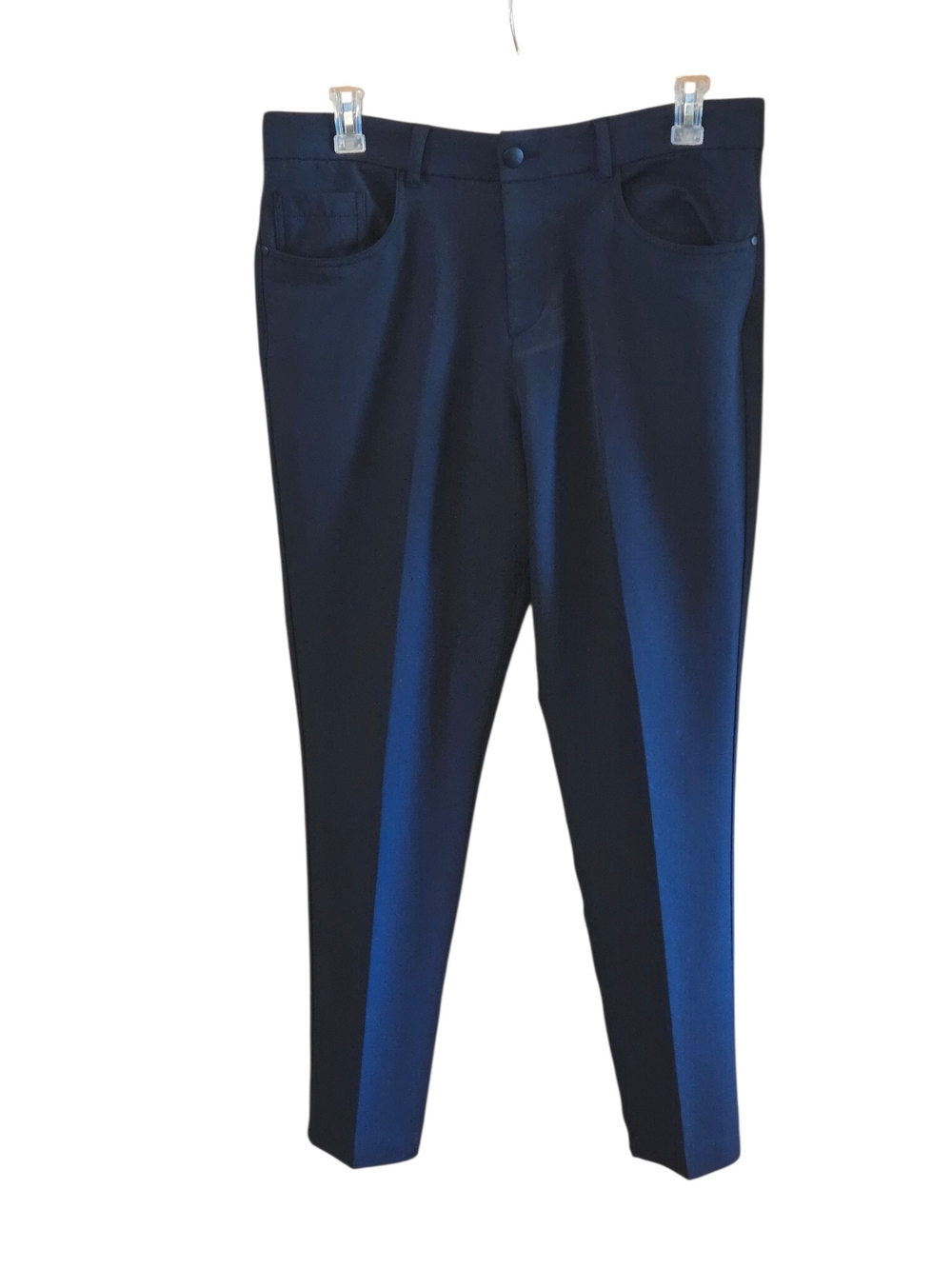 Panama Jack Men's Commuter Performance Pants Navy Straight Fit 36x32 Dress